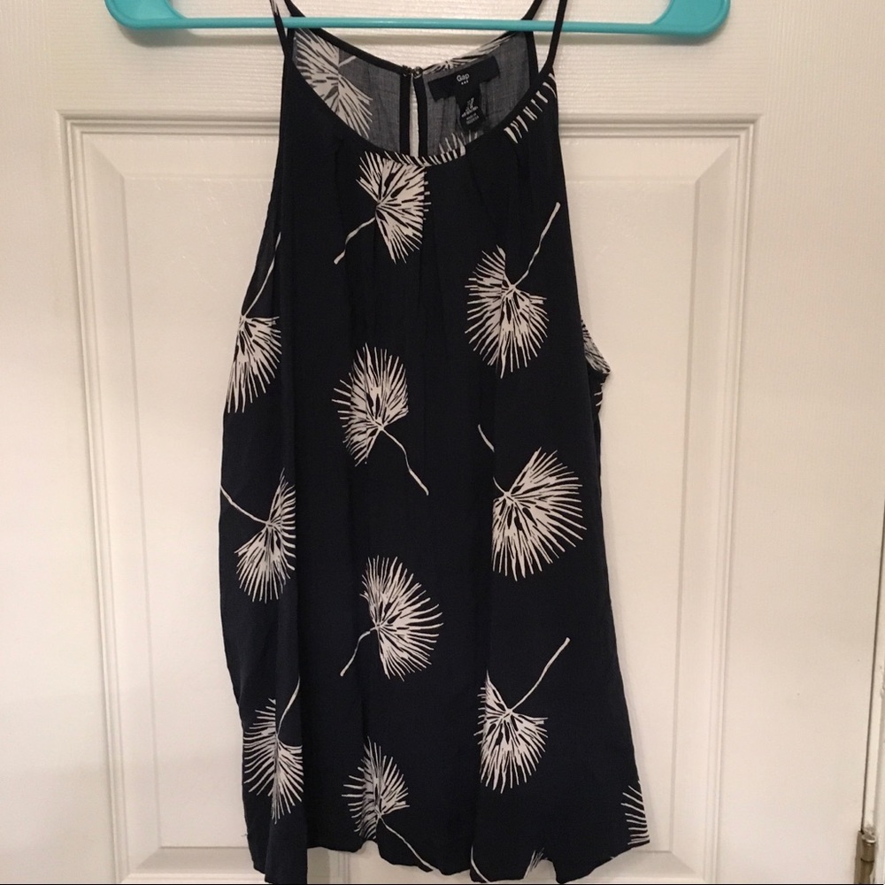 Navy Gap Tank Top